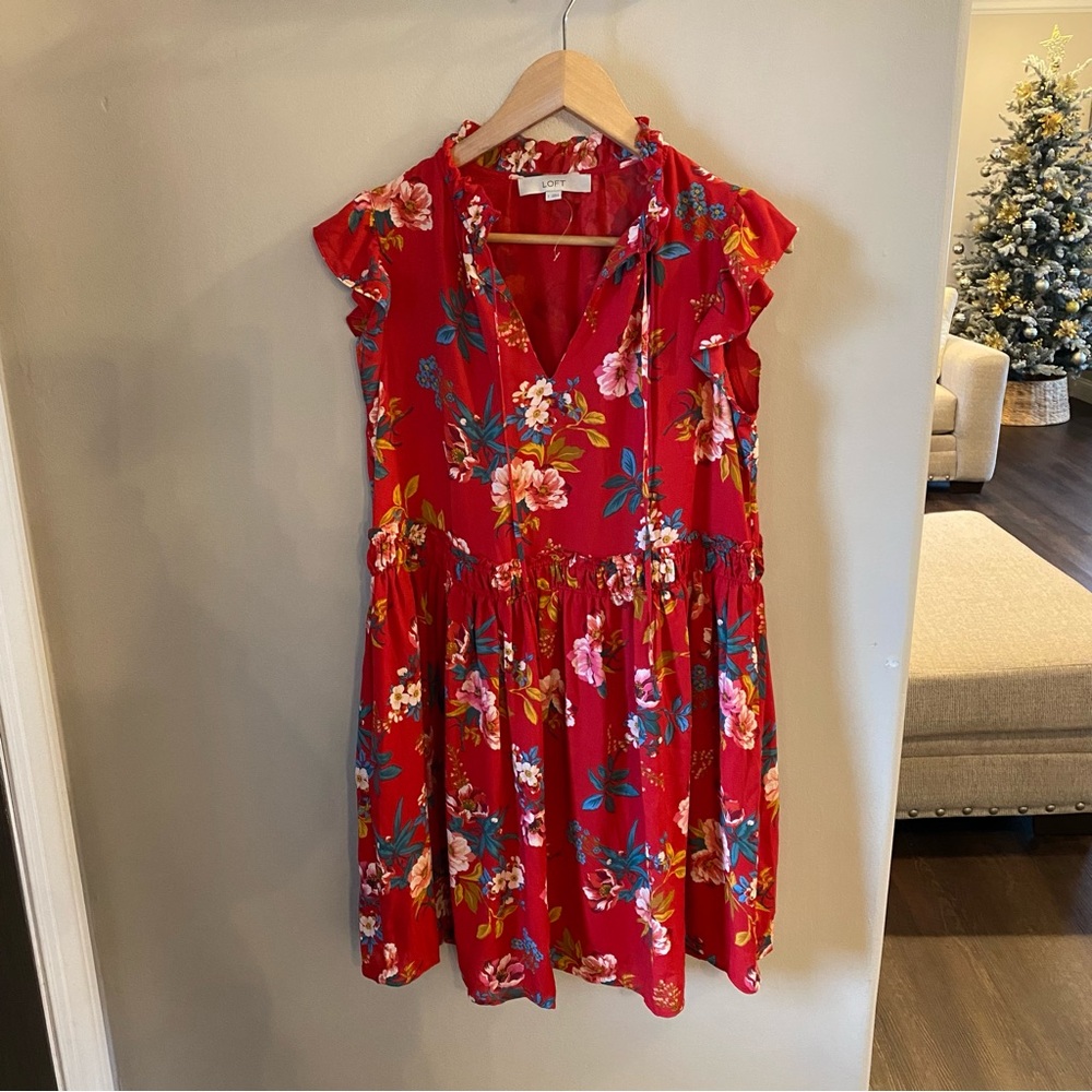 NWT Loft Tiered Dress